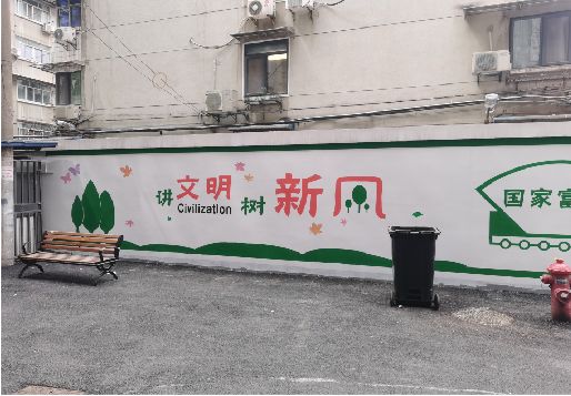 灌云社区墙绘